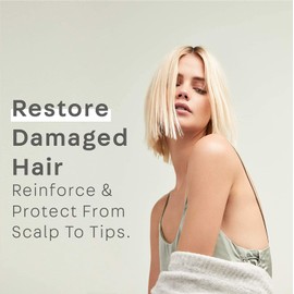 NATURELAB. TOKYO Perfect Repair Shampoo & Conditioner: Eco-Friendly Refill Pouch Duo: Replenish and Restore Damaged, Color Treated Hair and Strengthen New Hair I 22.9 FL OZ Each | $46 VALUE