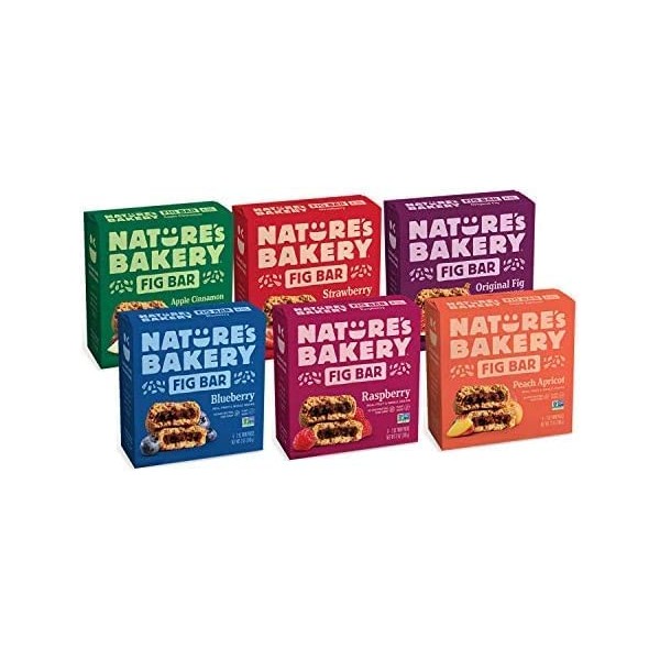 Nature's Bakery Original Real Fruit, Whole Grain Fig Bar- 36 ct. 6 Boxes