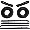 Complete Door Window Weatherstrip Seals Set Kit For 1985-1991 Chevy