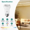 DiCUNO PAR16 LED Bulb Dimmable, 5W Long Neck Spotlight Bulb,