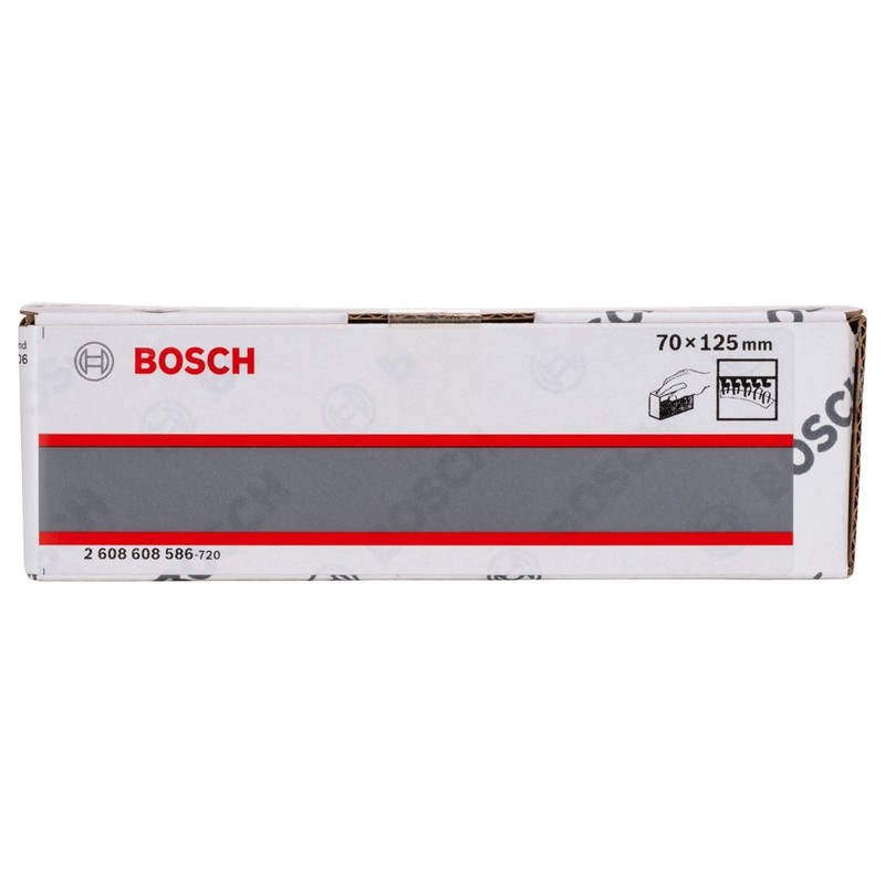 Bosch Professional 2608608586 Hand Sanding Block Set, Blue/White, 70 x