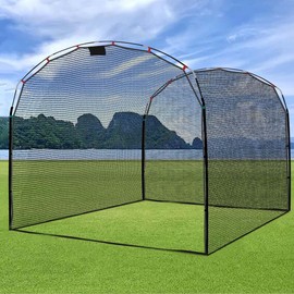 PGL Baseball Batting Cage,Heavy Duty Baseball Training Cage,Portable Batting Cage, Batting Cages for Backyard,13x10x8ft