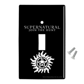 GRAPHICS & MORE Supernatural Anti Possession Symbol Plastic Wall Decor Toggle Light Switch Plate Cover