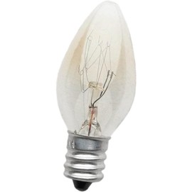 Warm Colour Night Light Bulbs, Rock Salt Lamp Bulbs with E12 Base, Long Lasting Salt Lamp Light Bulbs, 10 W Lamp Bulbs for Home, Scentsy Warmer Wax Diffuser, Candle Warmers Incandescent Bulbs