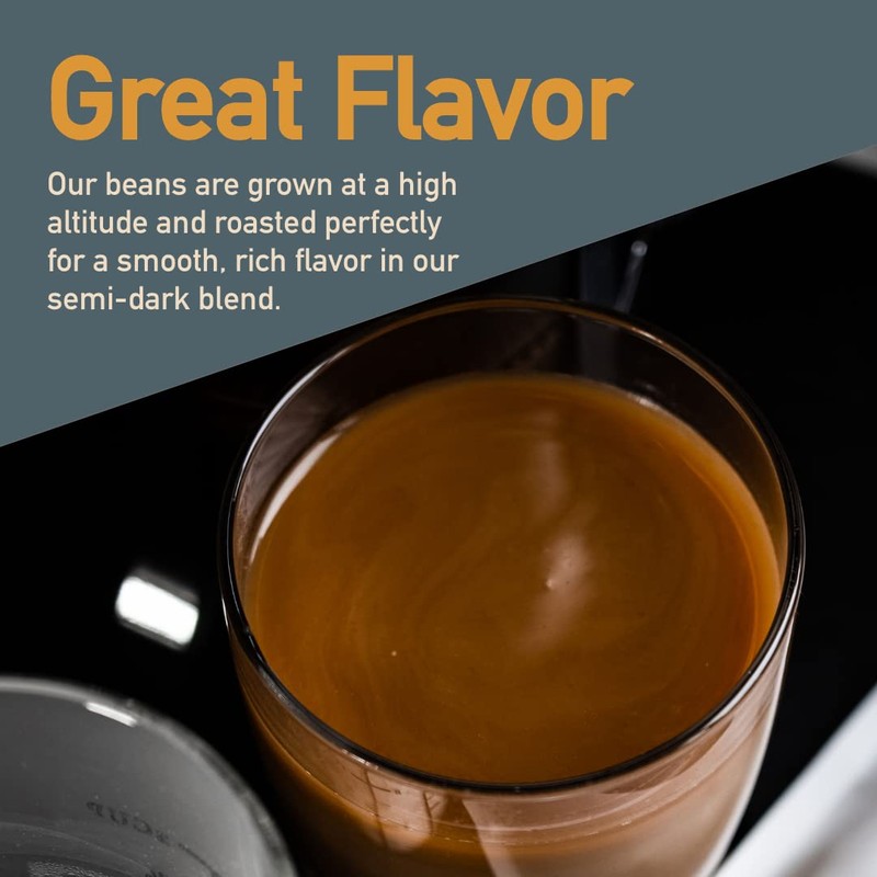 Healthy Bean Organic Ground Coffee Thrive Morning Blend - Low
