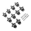 10Pcs Black Beer Bottle Opener Bar Beer Soda Bottle Cap