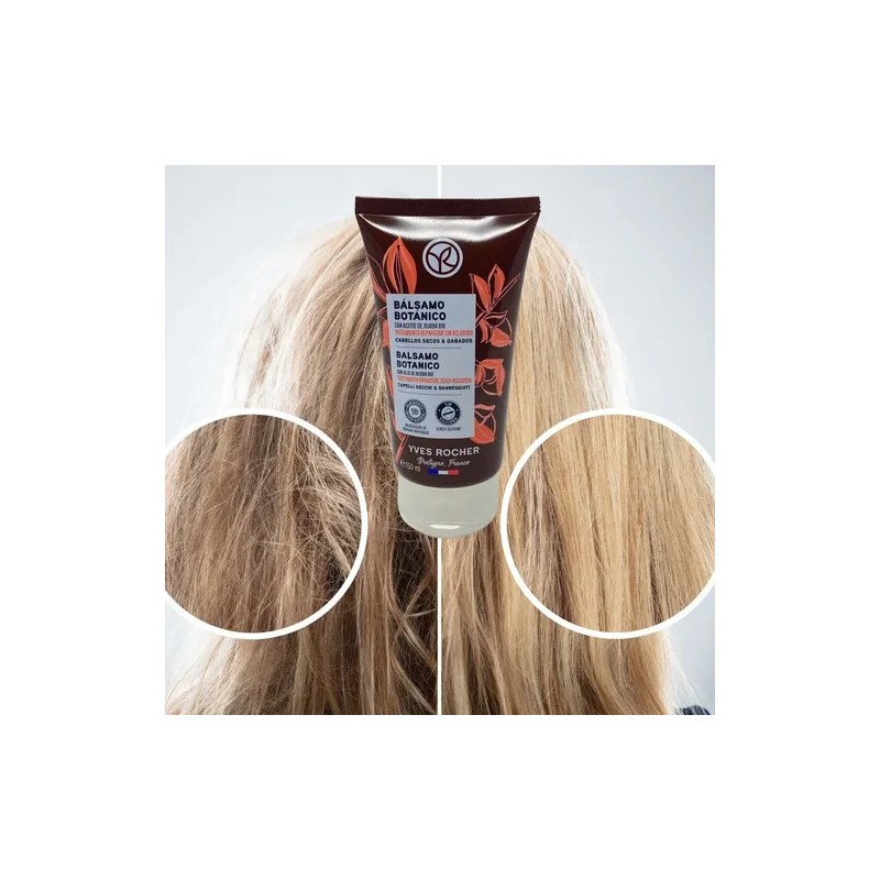 Set de 2 Bálsamos Capilar Botánico Cabello Seco Dañado Sin