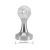 Crystal Ball Coffee Flat Tamper Stainless Steel Base Powder Hammer