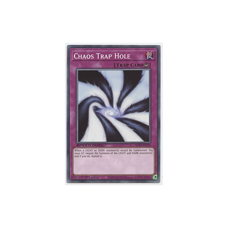 Chaos Trap Hole - SGX3-ENI35 - Common - 1st Edition
