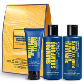 BODY  EARTH Cestas De Regalo De 3 Piezas Con Aroma A Océano Fresco Para Hombre. Ideales Para Cumpleaños Y Navidad.