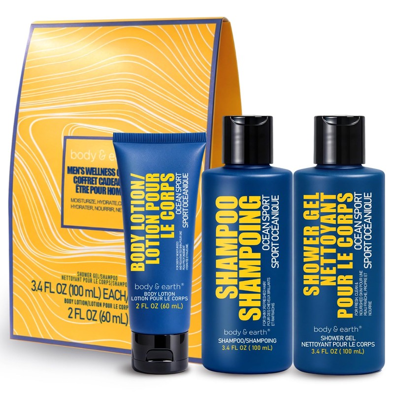 BODY EARTH Cestas De Regalo De 3 Piezas Con Aroma