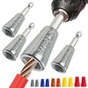 4 Pcs Upgraded Wire Twister Tool for Drill 2025 Version,