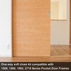 Tandefio 4 Set Pocket Door Soft Close/Open Hanger, Heavy Duty