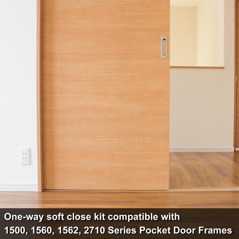 Tandefio 4 Set Pocket Door Soft Close/Open Hanger, Heavy Duty