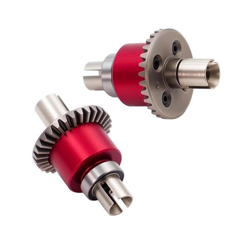 2PCS Assembled Differential Gear Upgrade for Arrma 1/14 Typhon Grom,