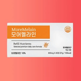 Moremeline Only's Lab 45 tablets 1 box Bromelain Quercetin Beta-carotene / 모어멜라인 온리어스랩 45정 1박스 브로멜라인 퀘르세틴 베타카로틴