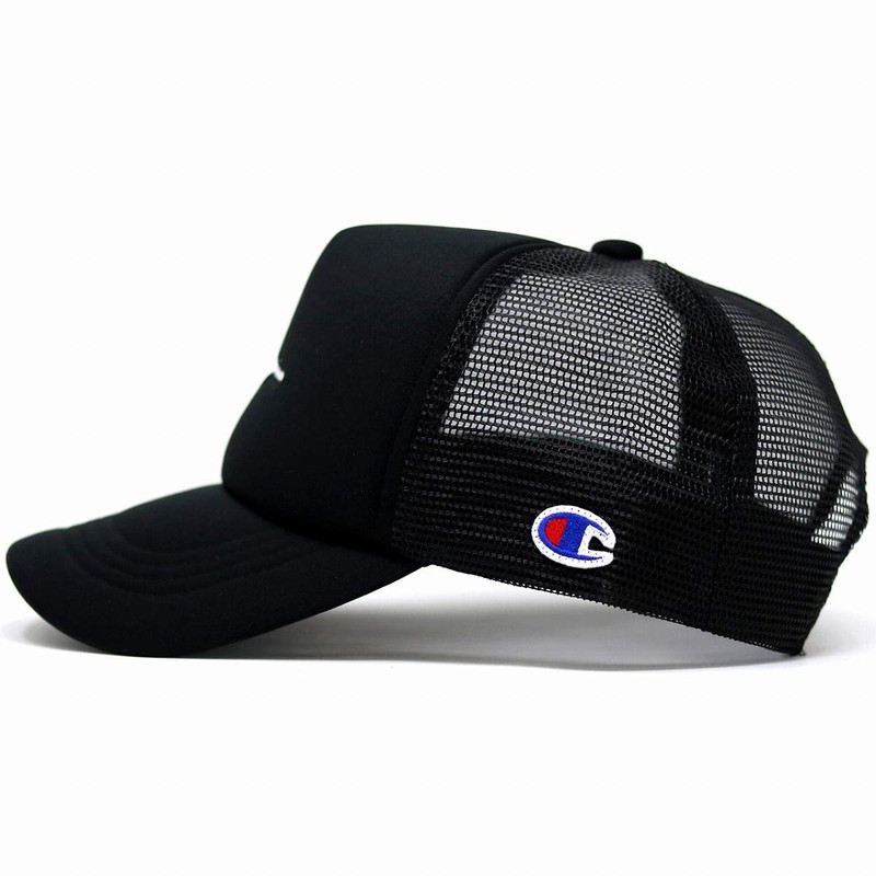 Champion Mesh Cap 181-020A Unisex (Adult), Black, 57 to 59