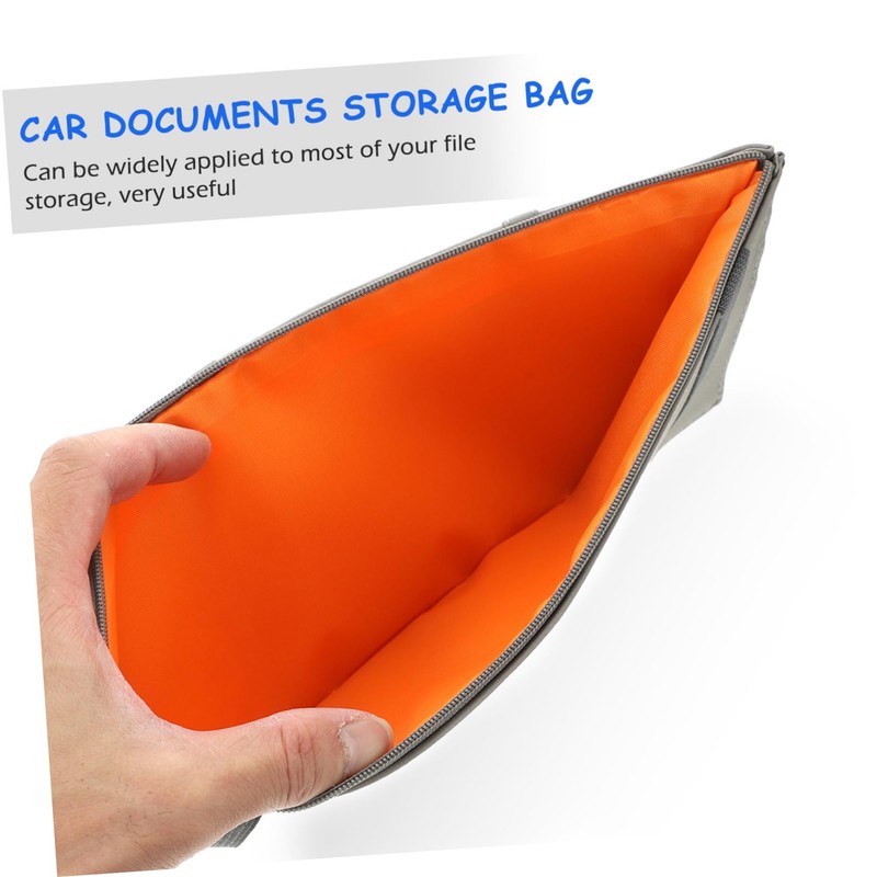 BUGUUYO Auto Sun Visor Organizer Id Storage Bag for Car