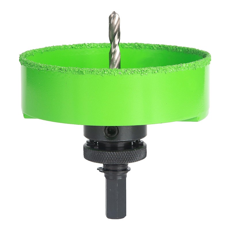 HLOFIZI 4 inch Carbide Hole Saw with Arbor for Recessed