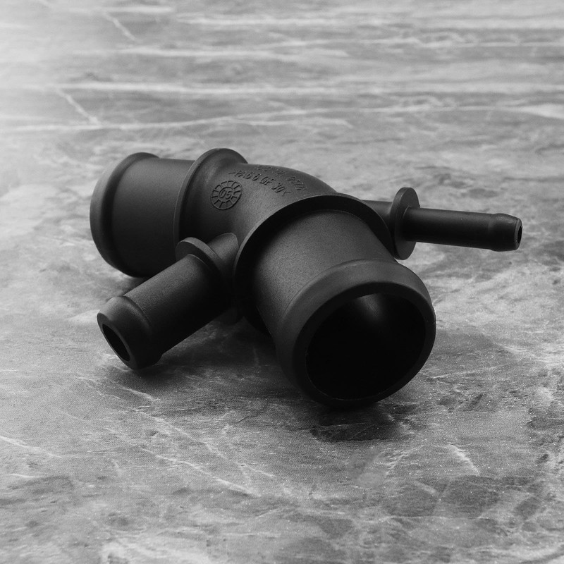 2 Pcs Coolant Hose Connector Pipe Flange 1J0121087C Compatible with
