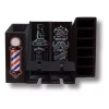 Vintage Porta Maquinas De Madera Negro Para Herramientas Barber Ch