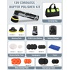 WORKPRO Cordless Mini Buffer Polisher, 12V Buffer Polisher for Car