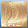 Clairol Nice'n Easy Permanent Hair Dye, 10 Extra Light Blonde