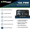 ExpertPower 10A PWM Solar Charge Controller Kit for LiFePO4, AGM,