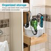 Polder Style Station, Tool Organizer for Hair Dryer, Curling Iron,