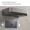 TANOVCEP No-Drill Wall Mount Soap Holder, Stainless Steel Soap Dish