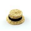 Melody Jane Dollhouse Men's Straw Hat Handmade Accessories