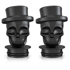 2 piezas de enchufe para encendedor de cigarrillos, tapones a prueba de polvo, botón de misil de fuego, cubierta para encendedor de cigarrillos de coche, se adapta a la mayoría de vehículos automotrices con fuente de alimentación estándar de 12 voltios