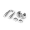 DOUSYU SUS304 M2 M3 Wire Clips, 0.08 inch (2 mm),