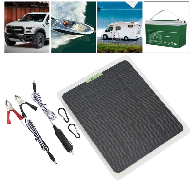 Panel Solar de 12V y 20W, Panel Solar monocristalino con