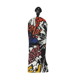 AZROF - Headcover Utility 03: Comic Red 16AZ-SHC03U