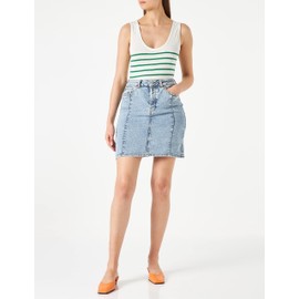 JACK & JONES Women's Skirt, Light blue (light blue denim)