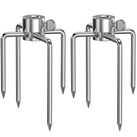 Onlyfire 6004 Grill Rotisserie Meat Forks(1-Pair)- Fits 5/16 Inch Square Spit Rods