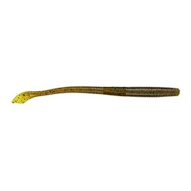 7.75" KUT Tail Worm Green Pumpkin