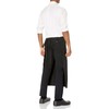 Uncommon Threads unisex adult Full Apron, Black, One Size US