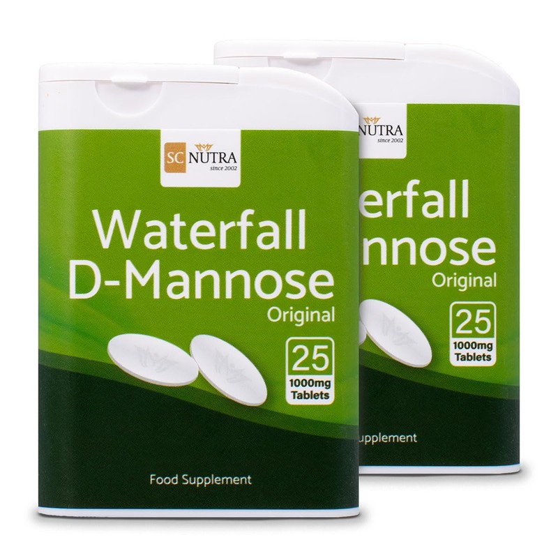 D-Mannose Tablets 1000mg - Waterfall D-Mannose sourced Naturally from Birch