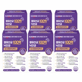 Ildong Life Health (4+2) Ildong Live Lactobacillus 10 billion Butyric acid Postbiotics 6 months / (4+2) 일동 생유산균 100억 낙산균 포스트바이오틱스 6개월