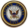 U.S. Navy Crest Chrome Auto Emblem