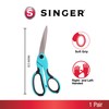SINGER SINGER 8-1/2-Inch ProSeries Heavy Duty Bent Sewing Scissors