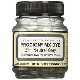 Jacquard Procion MX Dye 19g, Neutral Grey