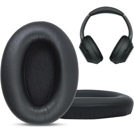 Replacement Ear Pads for Sony WH-1000XM3 Headphones, Black