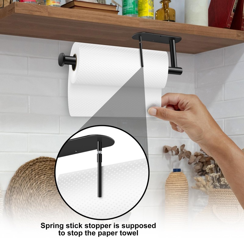 Under Cabinet Paper Towel Holder