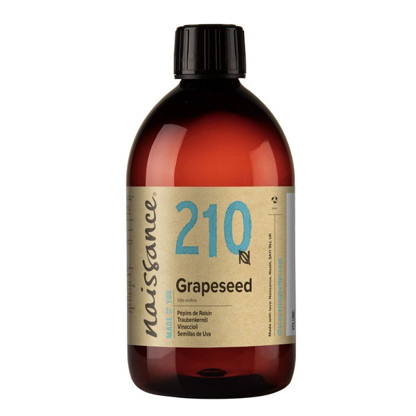 Naissance Grape Seed Oil (No. 210) 500 ml 100% Natural