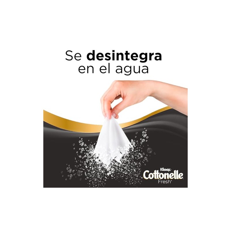 Kleenex Cottonelle Fresh Papel Higinico Hmedo, 42 Hojas