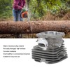 42mm Cylinder Piston Kit Cylinder Piston Assembly for Chainsaw PS