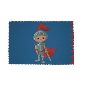 U24 Brillenputztuch Ritter Motiv Nr. 27 Fahne Flagge Glasreinigungstuch Microfasertuch